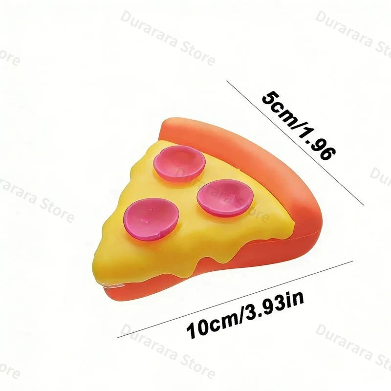 Squishy Pizza Satisfying Fun Sensory Colorful Entertainment Desk Toy