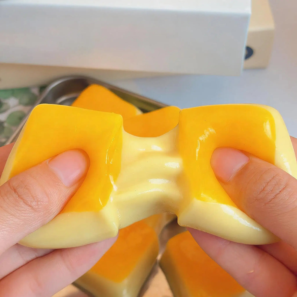 Squishys Simulated Cake Squeeze Toy Stress Relief Slow Rising Sensory Fidget For Anxiety ADHD Autism Gifts Kids Adults Fun
