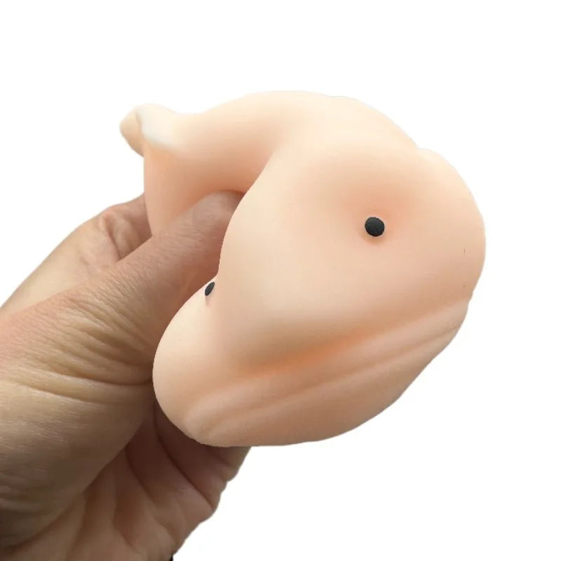 Squishy Blobfish Squeeze Toy Sensory Cute Animal Soft Pop Fidget Toy Stress Relief Game Party Relieve Anxiety Decompression Gift