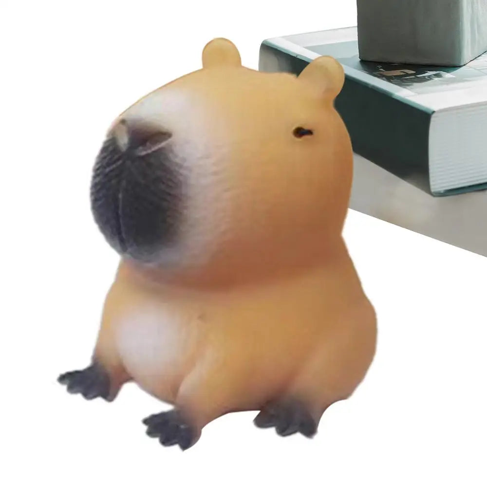 Squishys Capybara,Soft Pinch Toy,Squeeze Toys,Fidgets,Silicone Stress Relief Toy Sensory Toys Antiestres,Children's Gift
