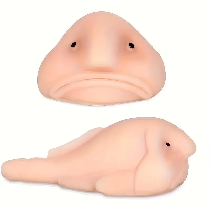 Squishy Blobfish Squeeze Toy Sensory Cute Animal Soft Pop Fidget Toy Stress Relief Game Party Relieve Anxiety Decompression Gift