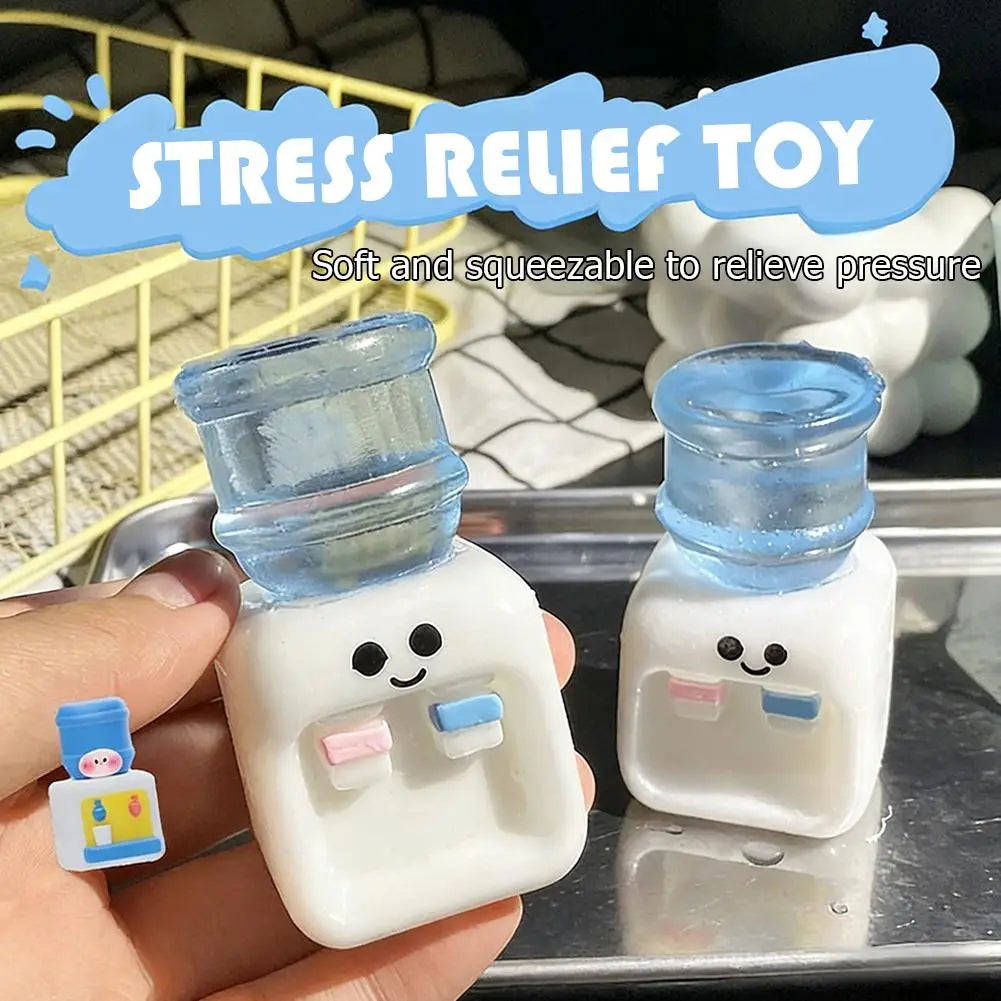 Squishy Water Dispenser Squeeze Toy Funny Anti Stress Toy Fidget Toy for Adults and Friends Squeeze Anti Stress Toy