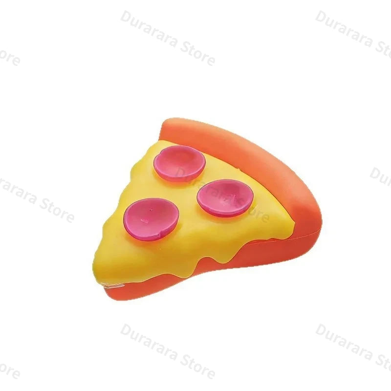 Squishy Pizza Satisfying Fun Sensory Colorful Entertainment Desk Toy