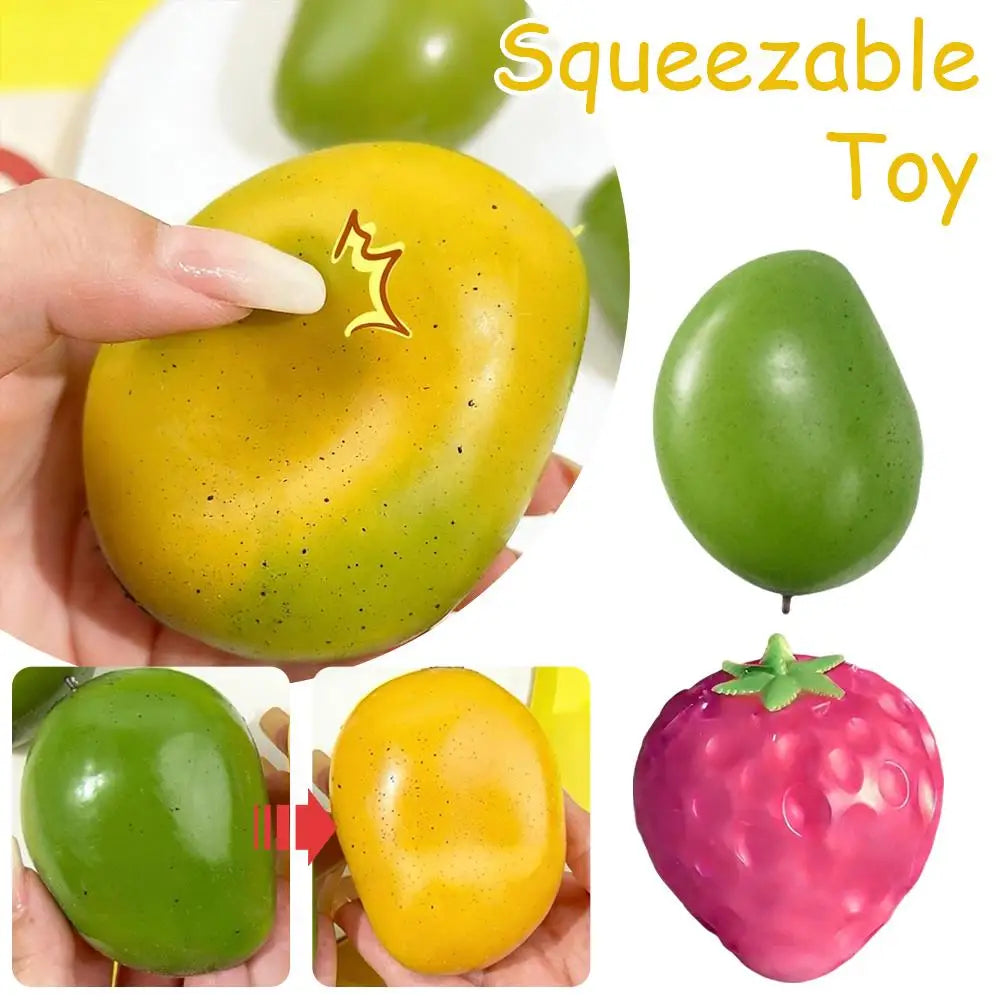 Jumbo Strawberry Squishi Cream Scented Squishy Slow Rising Antistress Toy Kids Grownups Squeeze Squishy Toys